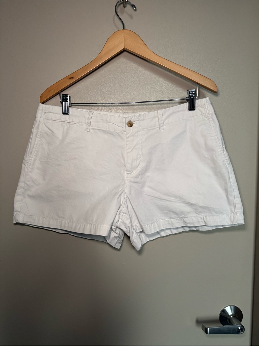 White Polo Ralph Lauren Chino Shorts